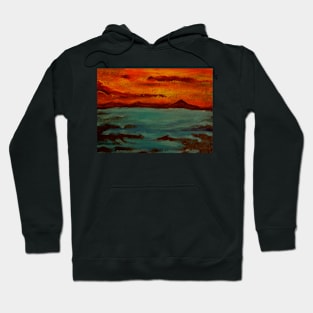 Prehistoric Sunset Hoodie